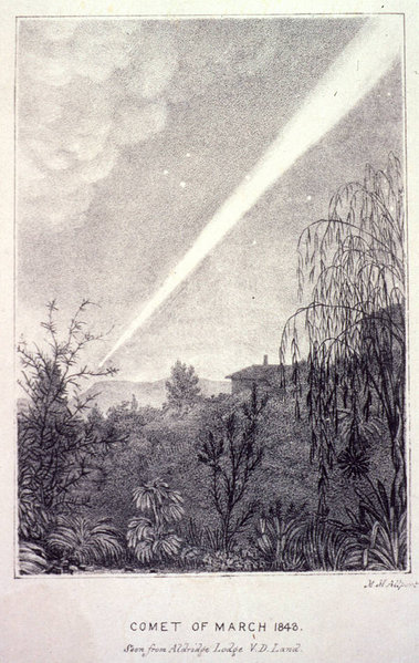 Комета в 1843 году
