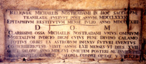 Nostradamus-mogila