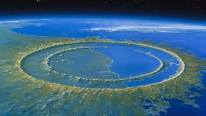 Чикшулуб — древний кратер диаметром 180 км находящийся на полуострове Юкатан