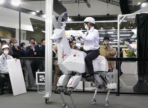 Компания Kawasaki представила роботизированного козла, на котором можно .