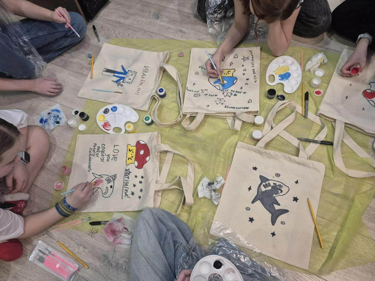 Мастер-класс «Роспись шопера» в Екатеринбурге