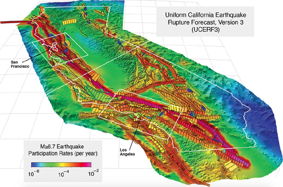Землетрясение 3. Модель землетрясения. Карта Калифорнии землетрясение. Калифорния землетрясение. Калифорнийское землетрясение.